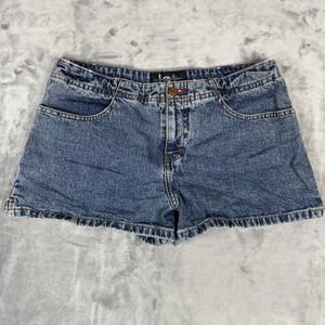 vintage L.e.i. low-rise denim cut-off jean shorts Sz 11